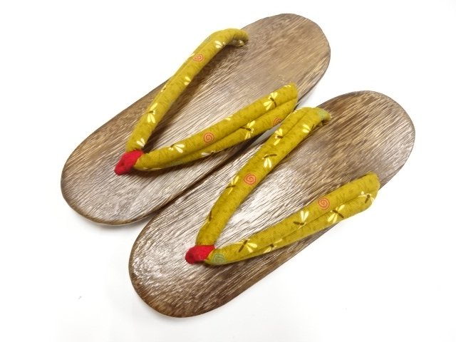 JAPANESE KIMONO / PAULOWNIA GETA (24CM)